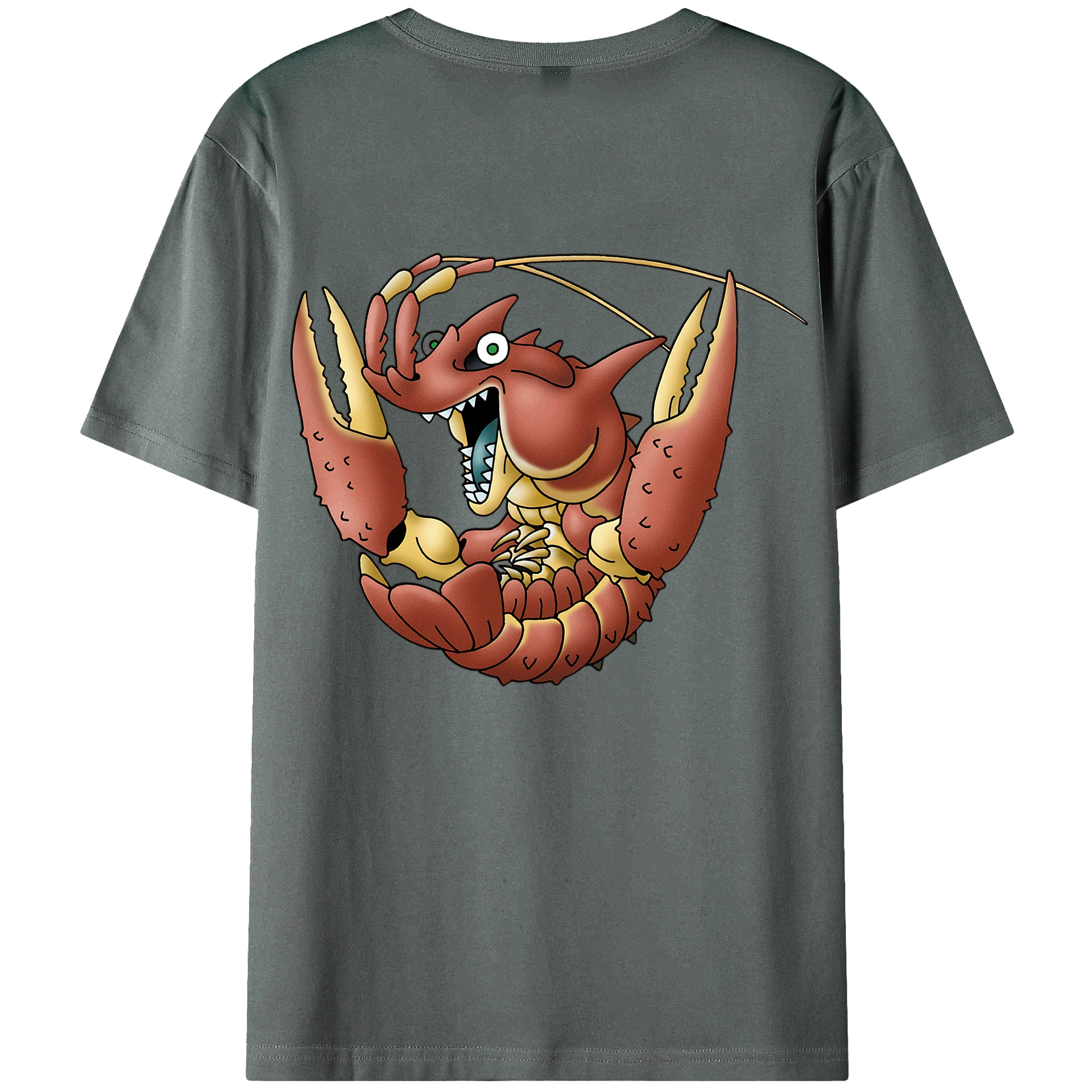 （画像用） ドラゴンクエスト Doragon Kuesuto Dragon Quest 綿100％ メンズ半袖Tシャツ（バックプリント） 通気性